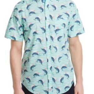 Vineyard Vines Swordfish Nautical Smart Casual Shirt